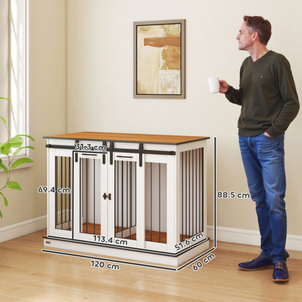 Furniture Style Dog Crate for Large Dogs