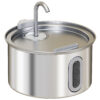stainless steel cat water fountain 2.5l