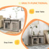 indoor dog crate furniture for medium dogs