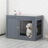 Indoor Dog Crate Furniture Side Table