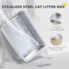 large cat litter area tray indoor