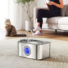 automatic cat drinking fountain with silent pump