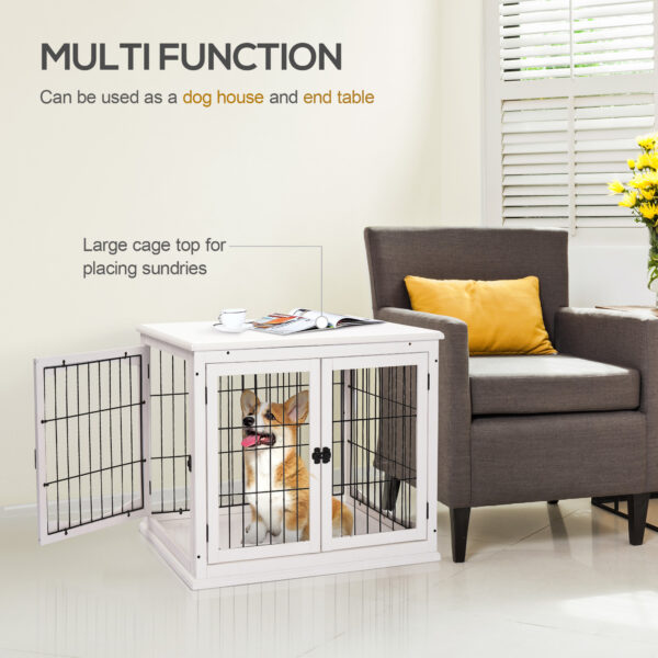 wooden dog crate furniture for living room