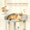 large cat furniture cat tree perch and condo