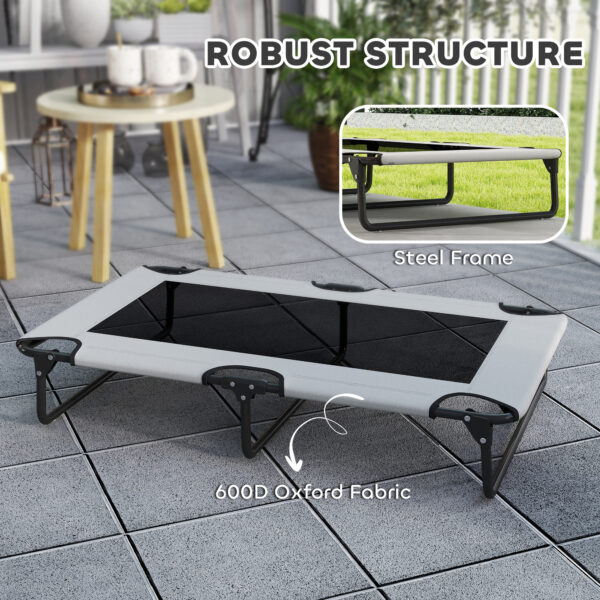 breathable mesh elevated pet bed indoor outdoor