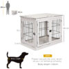 modern indoor dog crate furniture