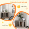 indoor dog crate side table furniture