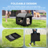 lightweight foldable pet crate for small pets