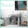 modern cat litter enclosure cabinet