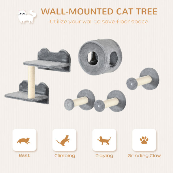 modern living room wall cat furniture