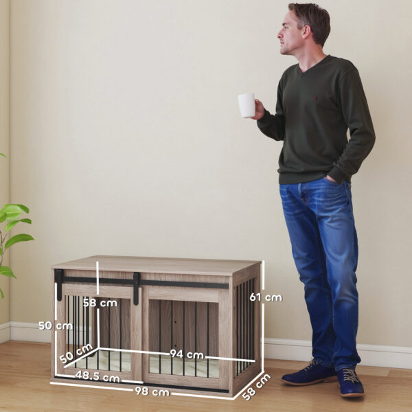 98cm dog crate furniture for large dogs