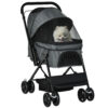 foldable pet stroller for small dogs and cats