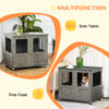 Dog Crate Table for Small and Medium Dogs