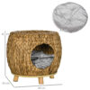 rattan cat cave bed furniture style