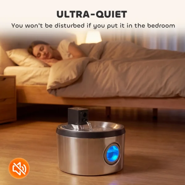 4L Wireless Cat Water Fountain